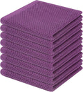 Homaxy 100% Cotton Waffle Weave Kitchen Dish Cloths, Ultra Soft Absorbent Quick by Homaxy