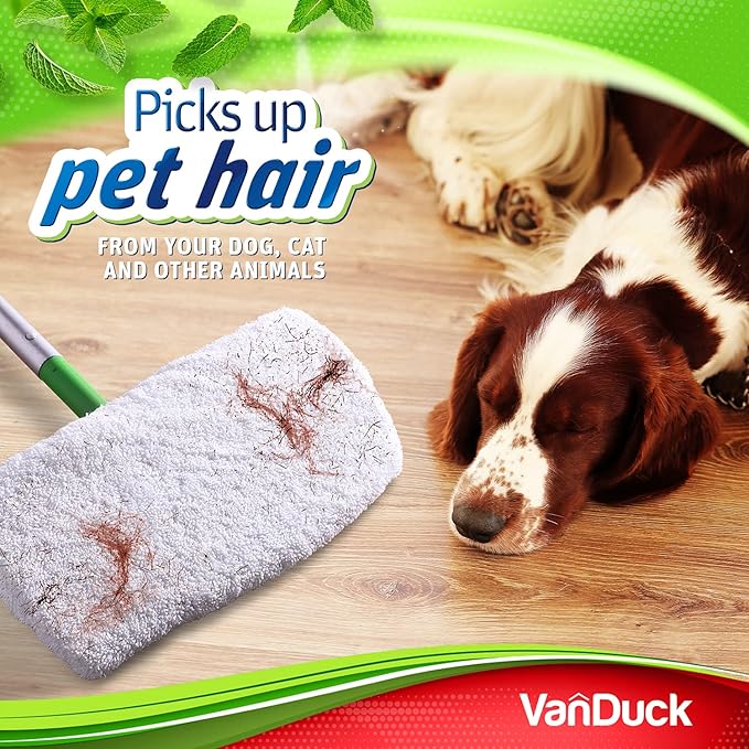 VanDuck Reusable 100% Cotton Mop Pads Compatible - Image 4