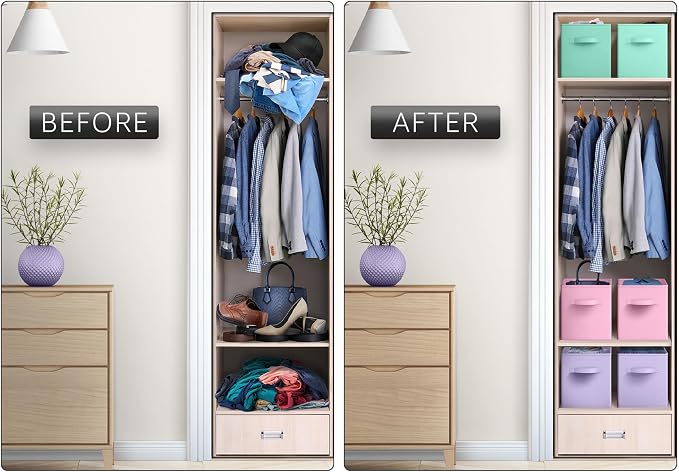 Sorbus Foldable Storage Cubes - Image 5