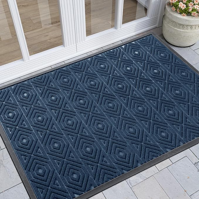 Yimobra Door Mat, Outdoor Indoor Entrance Welcome Mat, Heavy Entry Front Door by Yimobra
