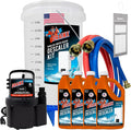 DrainX Tankless Water Heater Flush Kit Includes 4 Quarts of Eco Friendly and by DrainX