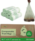 bioMat 2.6 Gallon Compostable Trash Bags by VisitbioMat