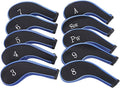 Sword &Shield sports Neoprene Zipper Golf Club Iron Head Covers Iron Covers by Unknown