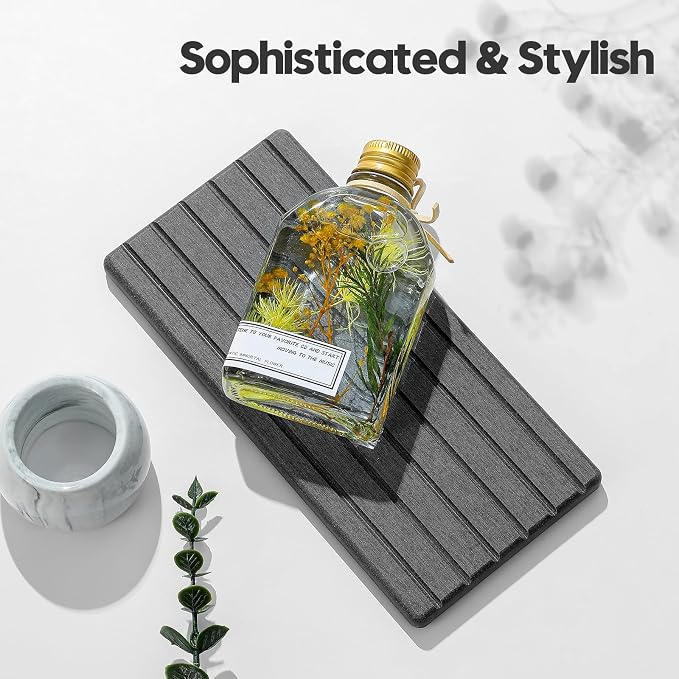 2PCS Diatomite Quick Stone Drying Tray Mat - Image 5
