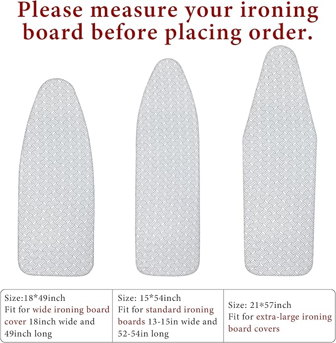 Extra-Wide Ironing Board Cover and Pad Replacement - Image 2