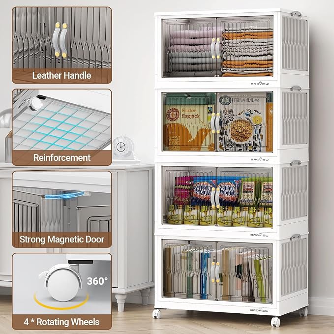 BROVIEW 360Qt Stackable Storage Bins - Image 5
