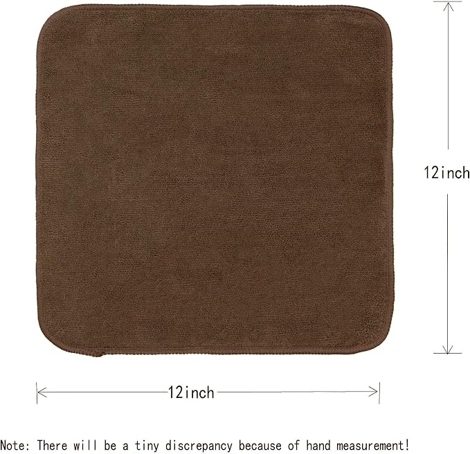 Microfiber Dish Cloths Fast Drying Kitchen Cleaning Cloth Dish Rags Dust Cloths - Image 5