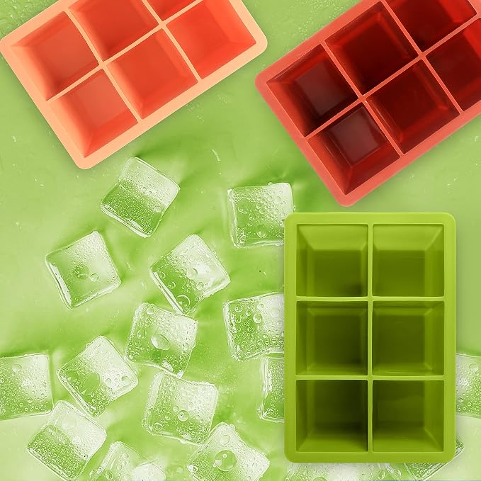 Silicone Ice Cube Trays 3 Pack - Image 5