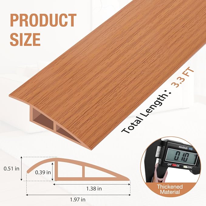 Floor Transition Strip Self Adhesive Vinyl Door Threshold - Image 5