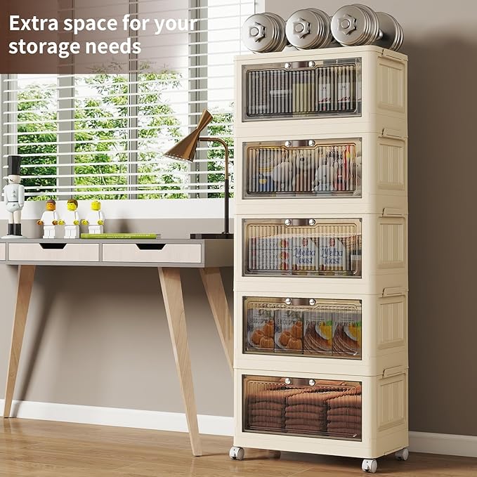 5 Tier - 34QT Storage Bins - Image 4