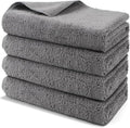 HOMEXCEL Professional Large Microfiber Car Drying Towels 4 Pack, Lint Free by HOMEXCEL
