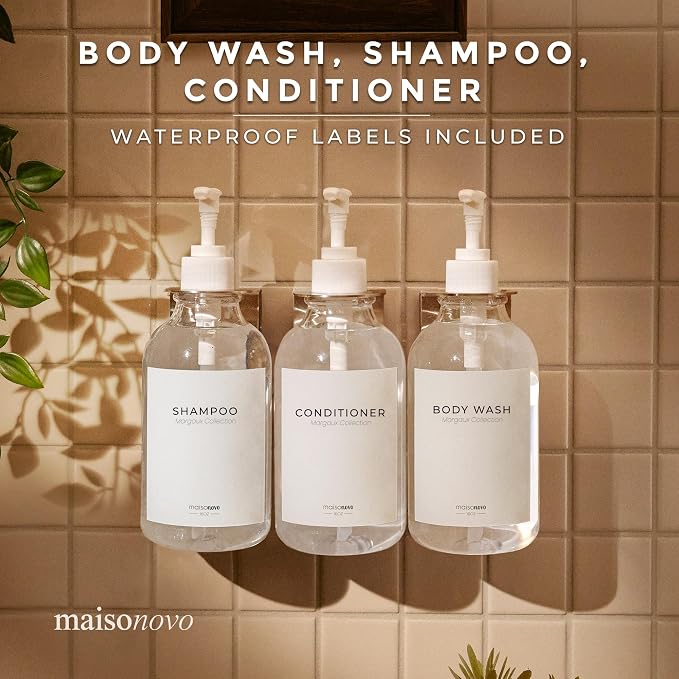 MaisoNovo Shampoo and Conditioner Dispenser - Image 7