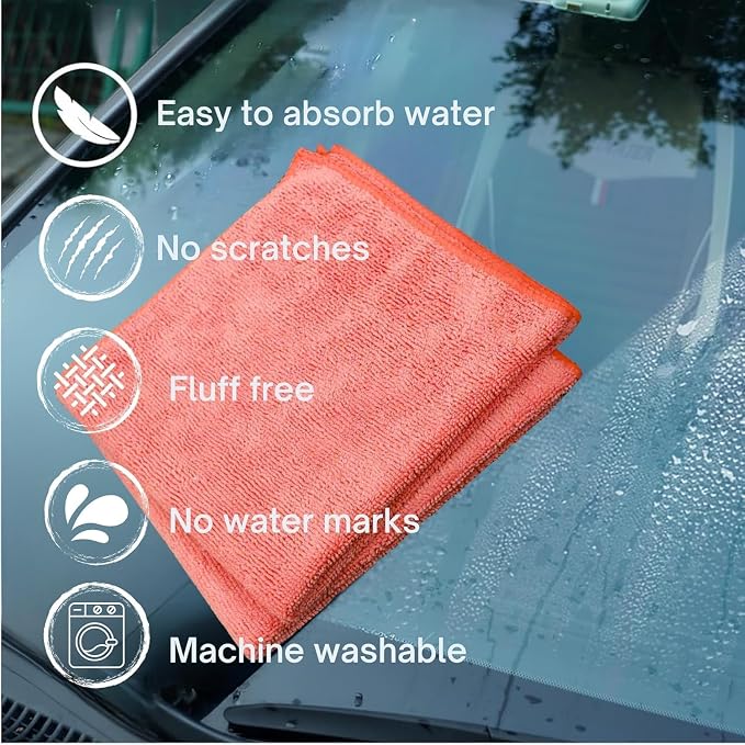 Single Microfiber Cleaning Cloth 40x40 cm - Image 2