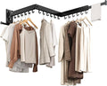 Wall Mounted Collapsible Clothes Drying Rack, Space-Saving Laundry Drying Rack by Unknown