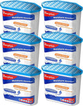 Vacplus Moisture Absorbers 6 pack, 16.0 Oz Portable Humidity Absorber Boxes by Vacplus