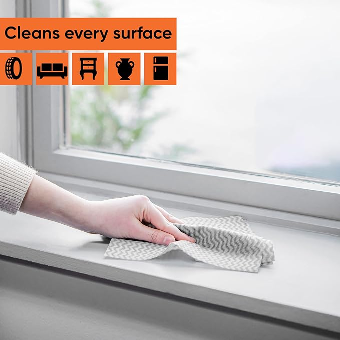 Superio Handy Wipes For Kitchen Multi-Purpose Heavy-Duty Reusable Cleaning - Image 5