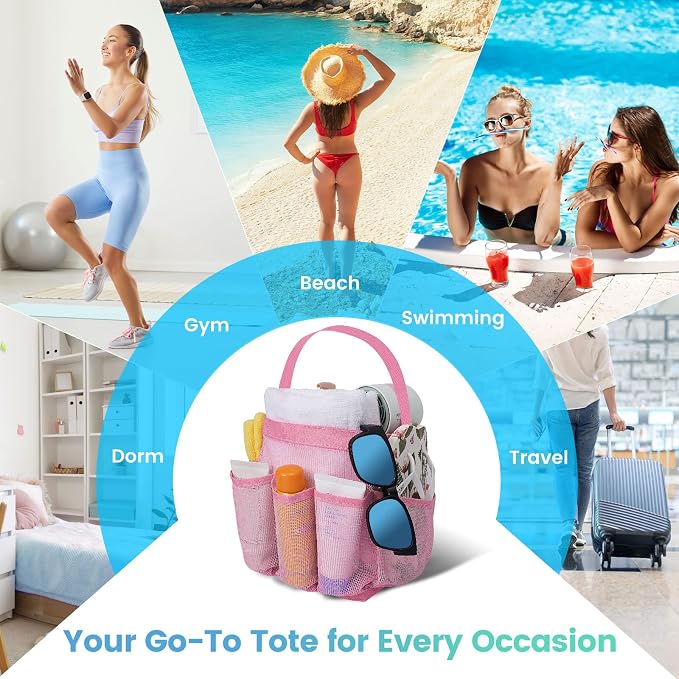 Shower Caddy Portable for College Dorm Room Essentials for Girls - Image 6