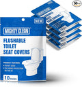 Toilet Seat Covers Flushable by MightyClean
