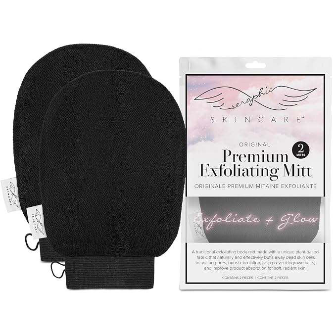 Seraphic Skincare Premium Exfoliating Mitt by SeraphicSkincare