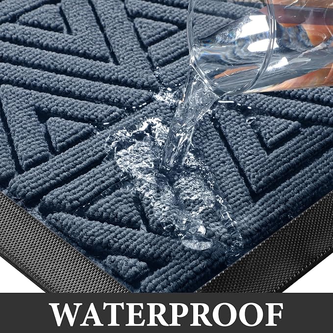Yimobra Large Door Mat 47x24, All-Weather Waterproof Non-Slip Welcome Matt - Image 8