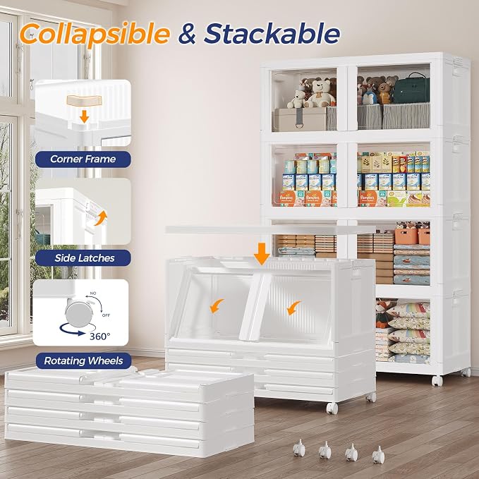 250GAL Large Stackable Storage Bins - Image 4