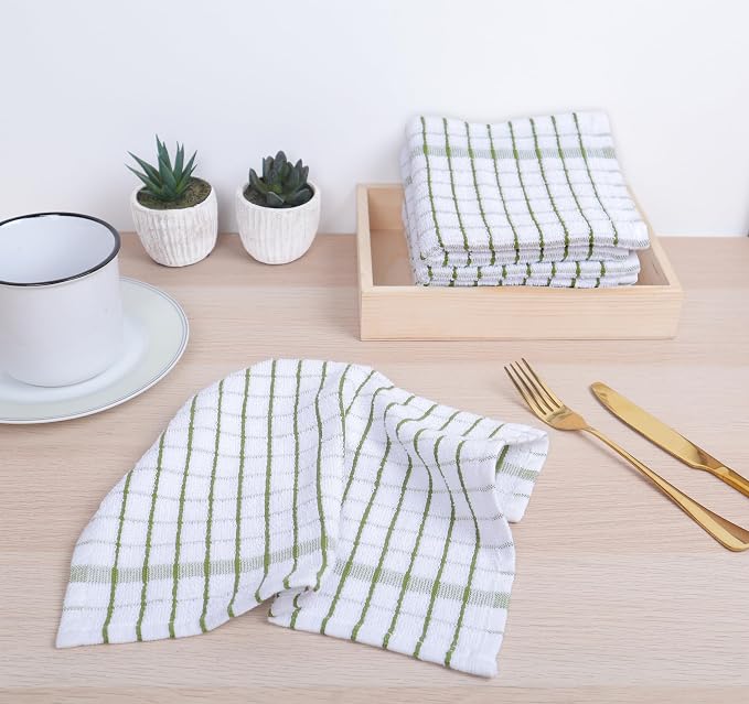 AMOUR INFINI Kitchen Dish Cloths Set of 8 - Image 3