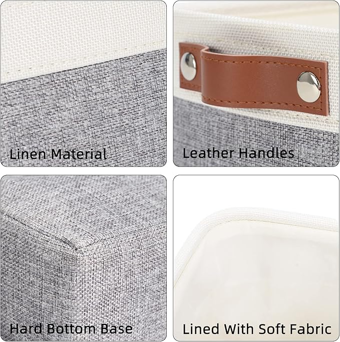 DULLEMELO Fabric Bathroom Storage Bin - Image 5