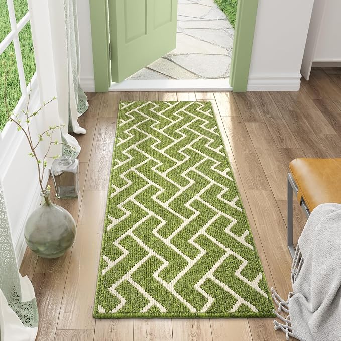 hicorfe Indoor Doormat, Front Back Door Mat Rubber Backing Non Slip Door Mats by Hicorfe