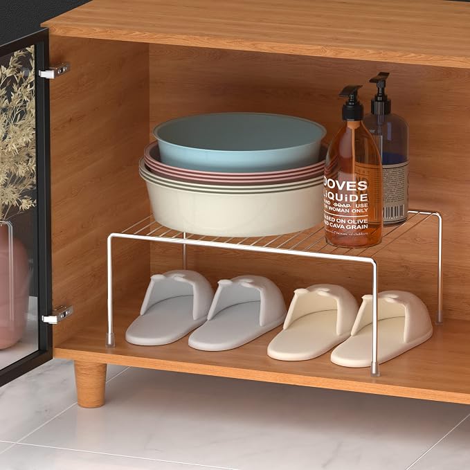 iPEGTOP Large Kitchen Freezer Cabinet Organizer Shelf - Image 5