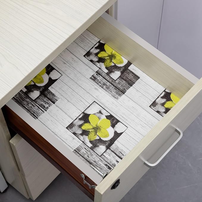 Non Adhesive Shelf Liner Kitchen 12" W x 60" L Drawer Liner Pantry Liner - Image 3