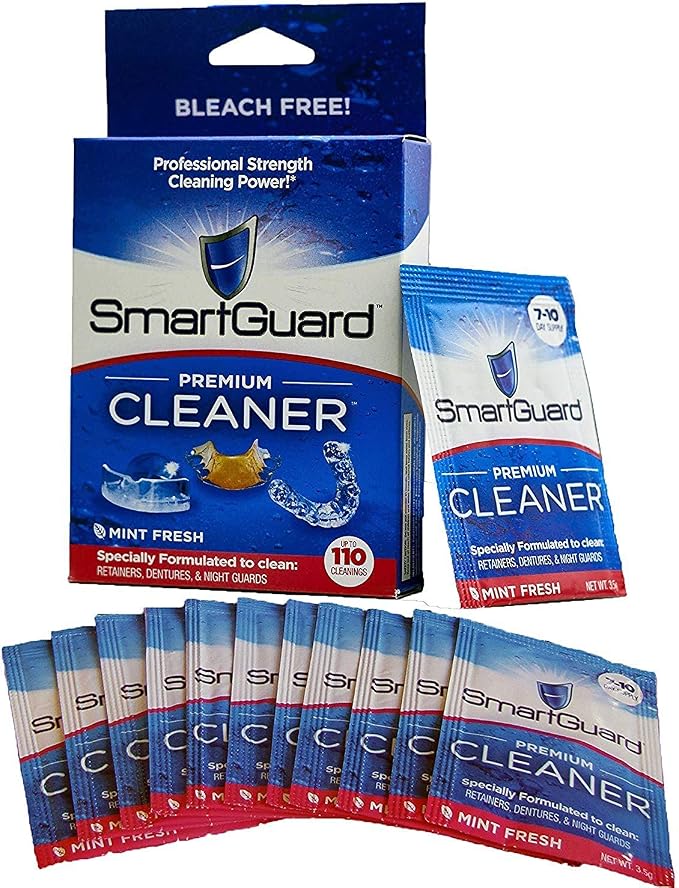 SmartGuard Premium Cleaner Crystals –- Removes Stain, Plaque & Bad Odor from by SmartGuard