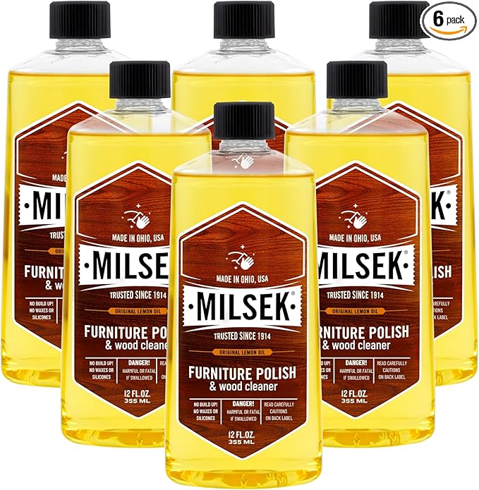 Milsek Furniture Polish and Wood Cleaner by MilsekFurniturePolish