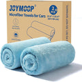 JOYMOOP Microfiber Towels for Cars, 2 Pack 35.4" x 23.6" Car Drying Towel by JOYMOOP