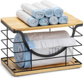 Extra Large Trash Bag Holder Under Sink Organizer Stackable Pantry Organizers by YAFFWA