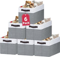 Criusia 6 Pack Clothes Bins for Organization by Criusia