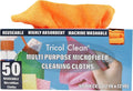 Tricol Clean Profesional Resuable Lint Free Microfiber Edgeless Cleaning Cloth by TricolClean