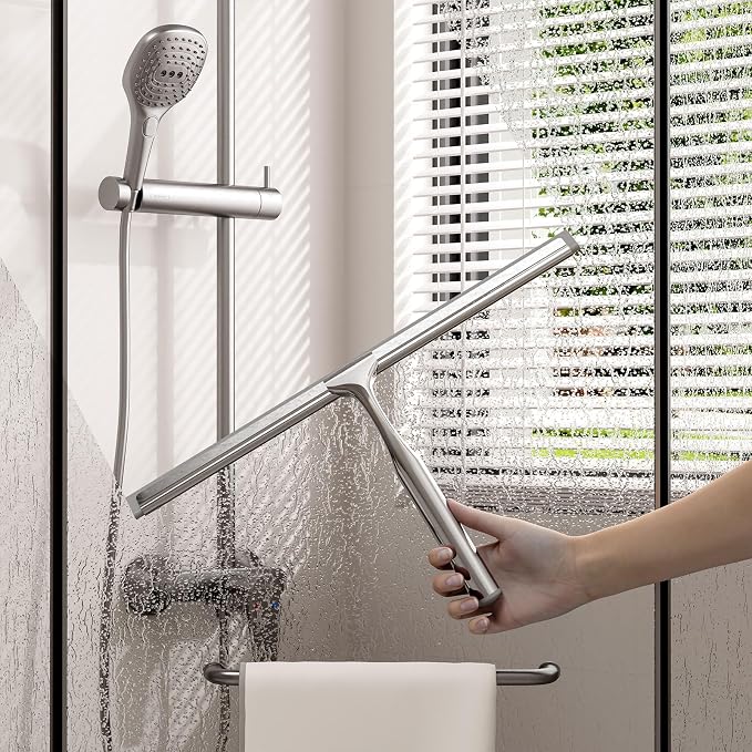 Shower Squeegee for Glass Doors, Squeegee for Shower Glass, Bathroom - Image 3