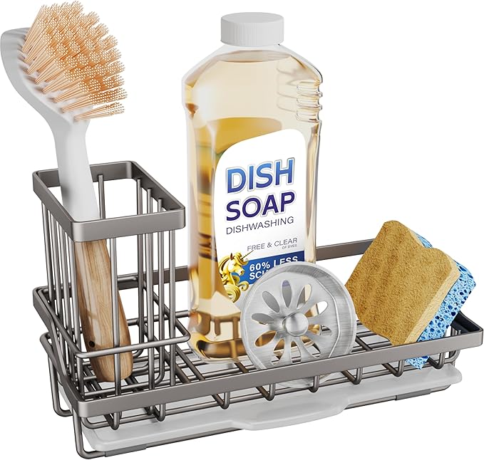 SWTYMIKI Sink Caddy Sponge Holder by SwtyMiki-TidyHomeSweetLife