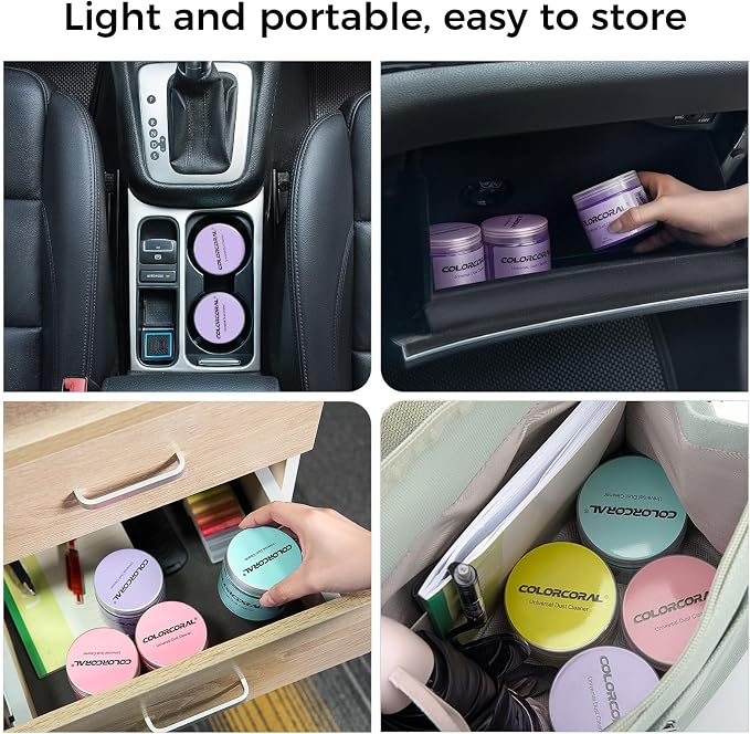 COLORCORAL Cleaning Gel for Car Universal Gel Cleaner Auto Detailing Car Vent - Image 5
