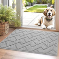 hicorfe Indoor Doormat, Front Back Door Mat TPR Backing Non Slip Mats 20"x31.5" by Hicorfe