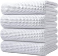 POLYTE Microfiber Oversize Quick Dry Lint Free Bath Towel, 60 x 30 in, 4 Pack by Polyte
