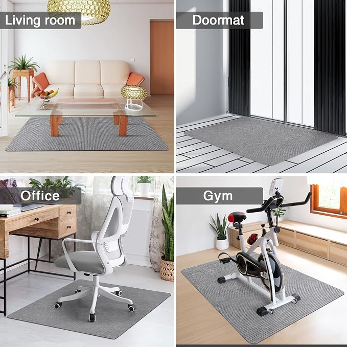 Placoot Desk Chair Mat for Hardwood Floor & Tile 55"x35" Office Chair Mat for - Image 6