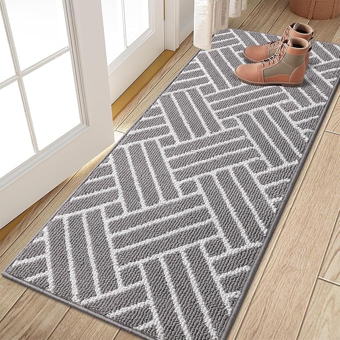 OLANLY Runner Indoor Door Mat, 47x20 Inch, Dirt Resistant and Absorbent by OLANLY