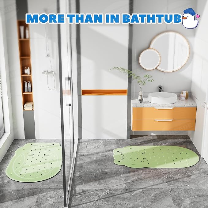 UNEEDE Dinosaur Kids Bathtub Mat - Image 8