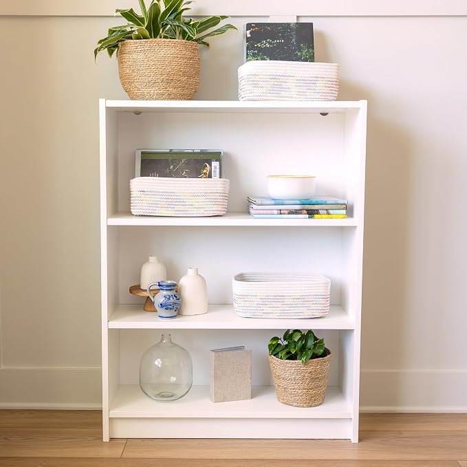 NaturalCozy 11.8"x8"x4.5” Rectangle Storage Baskets - Image 8