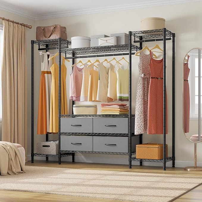 VIPEK V20 Wire Garment Rack Heavy Duty Clothes Rack, Metal Clothing Rack - Image 7