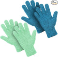 Patelai 2 Pairs Microfiber Gloves by Patelai