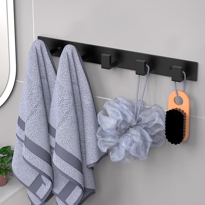 PMMASTO Coat Rack Wall Mount, Coat Hooks Wall Hooks - Image 5