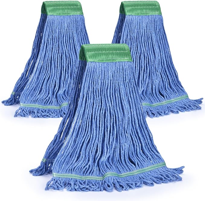 Matthew Cleaning Commercial Mop Head Replacement, 5 Inch Wide Headband by MATTHEWCLEANINGPRODUCTS