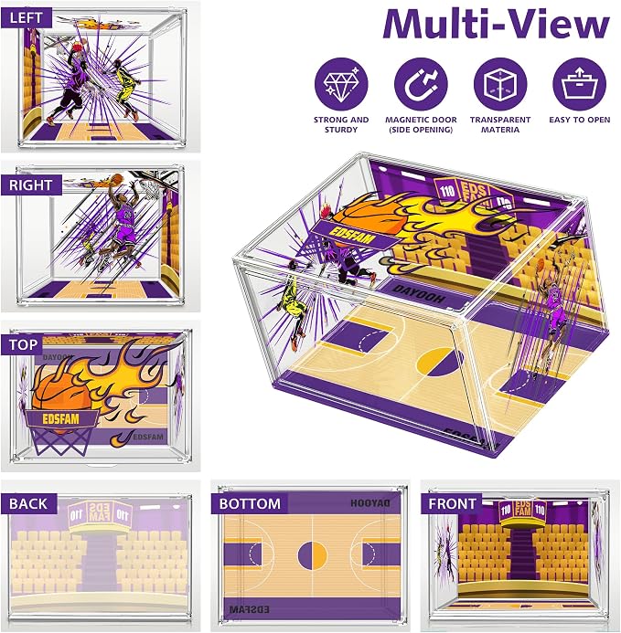 Acrylic Shoe Box Clear Plastic Stackable Storage Boxes - Image 3